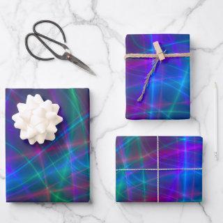 Glowing Multicolored Rays  Sheets