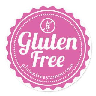 Gluten-Free Stickers — Gluten Free with Icon