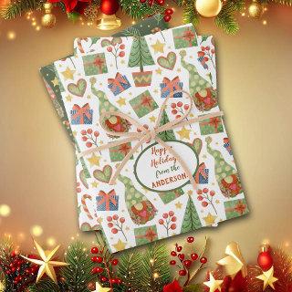 Gnome Christmas Love Pattern  Sheets