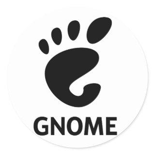 GNOME Logo Classic Round Sticker