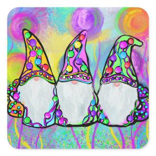 GNOME    SQUARE STICKER