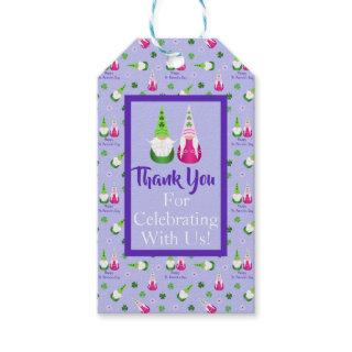 Gnome Toss St. Patrick's Day Gift Tags