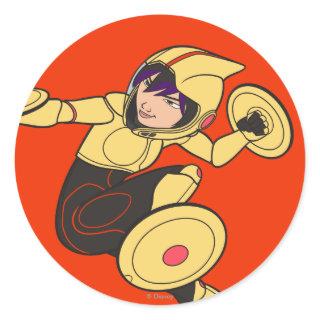 Go Go Tomago Yellow Suit Classic Round Sticker