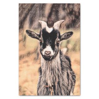 Goat Vintage Country Farm Animal Decoupage Tissue Paper