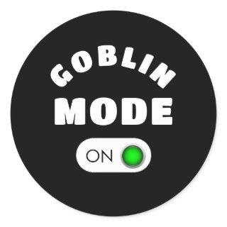 Goblin Mode Stickers