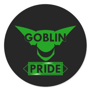 Goblin Pride Classic Round Sticker