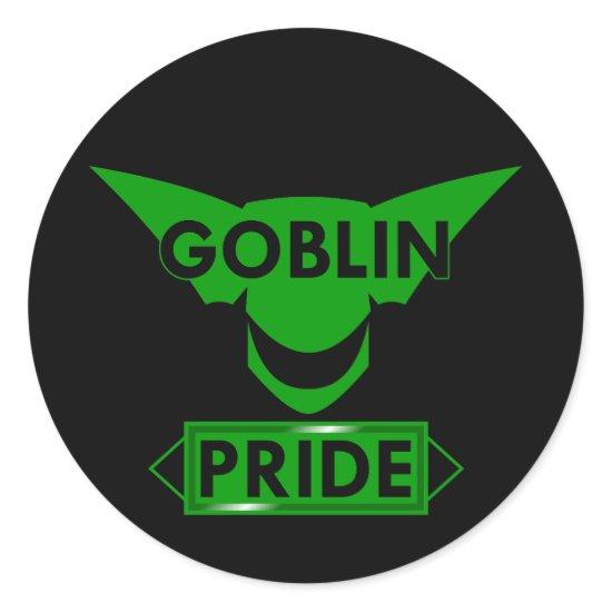 Goblin Pride Classic Round Sticker