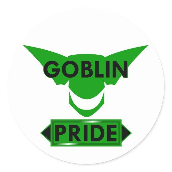 Goblin Pride Classic Round Sticker