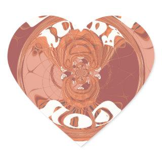 God Bless You Inspirational Text Design.  Heart Sticker