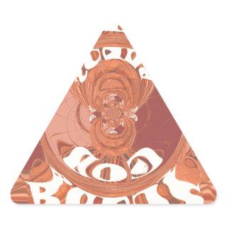 God Bless You Inspirational Text Design.  Triangle Sticker