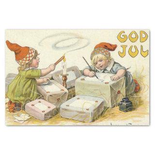 God Jul Happy Christmas! by Julie Nystrom Tissue Paper