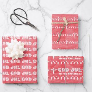 God Jul Traditional Swedish Christmas   Sheets