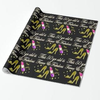 GOLD 50 AND FABULOUS DIVA DESIGN