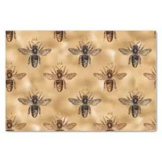 Gold & Black Queen Bee Tissue Paper