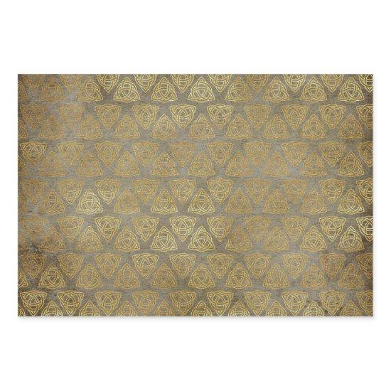 Gold Celtic Trinity Knot  Sheets