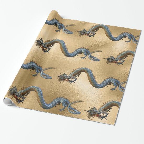 Gold Eastern Chinese Year of the Dragon