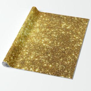 Gold Glitter Luxury Classy Bling
