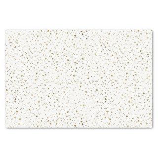 Gold Heart Tissue Paper