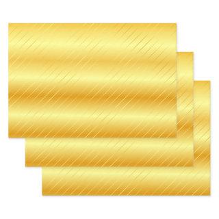Gold Look Elegant Modern Glamour Trendy Template  Sheets