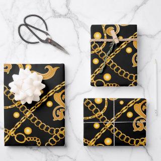 Gold Luxury Chain  Sheets