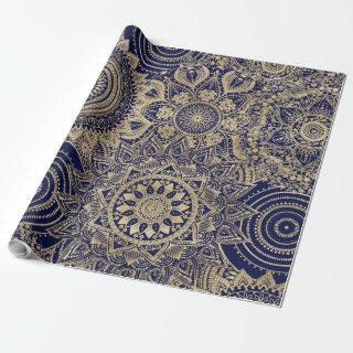 Gold Mandala Collection Blue Design