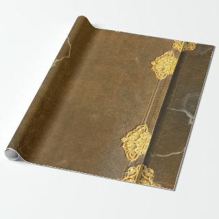Gold & Old Book Cover