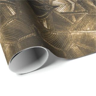 Gold Sheen Elegant Textured Glass Look