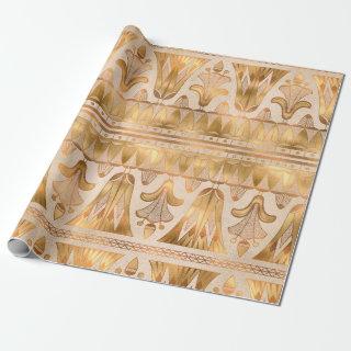 Gold Shimmer Art Deco