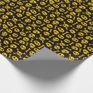Gold Skull and Crossbones