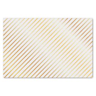Gold Striped Elegance Tissue Paper