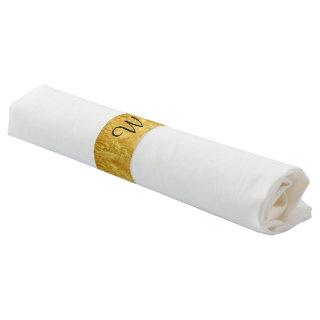 Gold Themed Napkin Bands