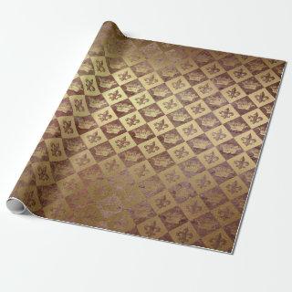 Golden Crown Royal Burgunde Velvet Chessboard