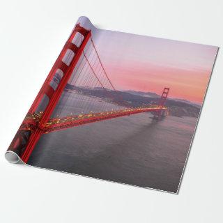 Golden gate bridge throw pillow