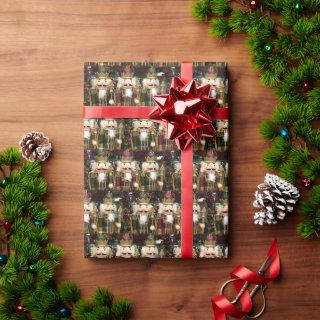 Golden Green Nutcracker Soldiers Christmas