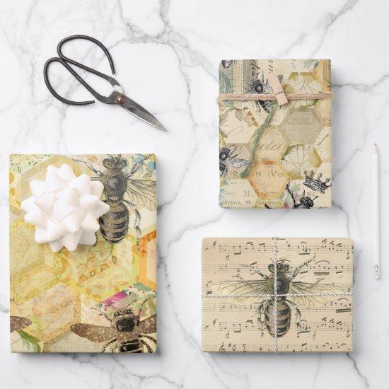 Golden Honeycomb Bee   Sheets