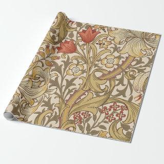Golden Lily Pattern Version 2 By William Morris