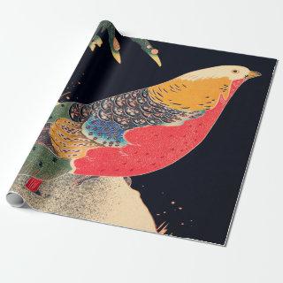 Golden Pheasant in the Snow by Ito Jakuchu