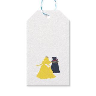 Golden Princess and Dark Gentleman Gift Tags