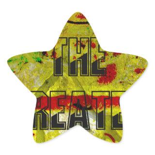 Golden Promise: The Golden Script of Destiny Star Sticker