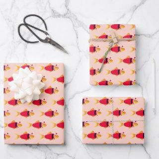 Goldfish Santa Christmas  Sheets