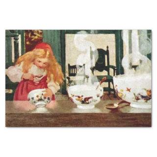 “Goldilocks and the Porridge” by Jessie W Smith Tissue Paper