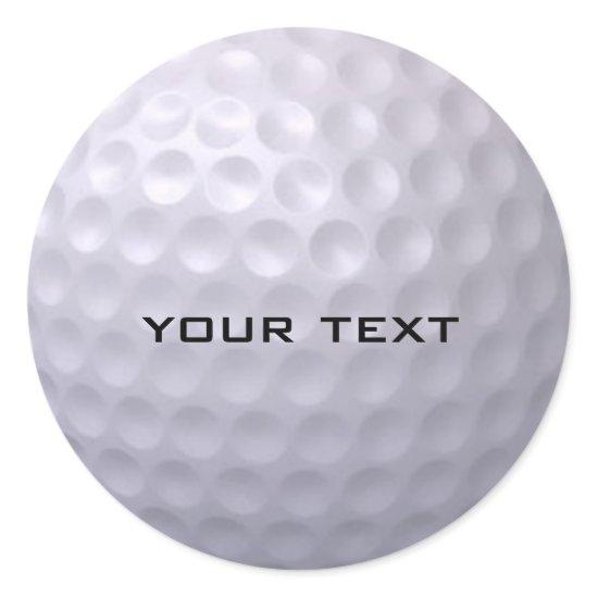 Golf Ball Sticker