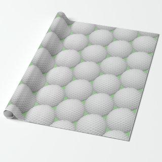 Golf Balls Abstract Design  Roll