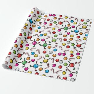 Golf Christmas Pattern Design