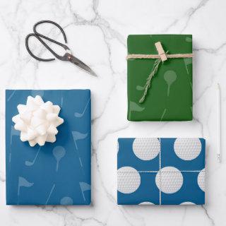 Golf Gift Wrap - Golfer