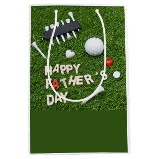Golf  Happy Father's Day for Golf gift bag