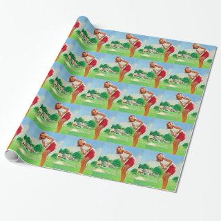 Golf Pin Up