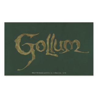 GOLLUM™ Name - Textured Rectangular Sticker