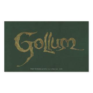 GOLLUM™ Name - Textured Rectangular Sticker