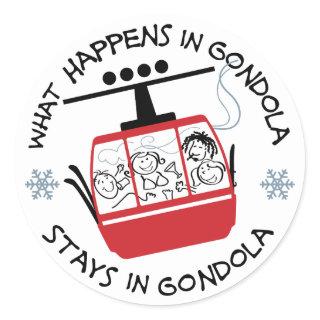 Gondola Ride Sticker
